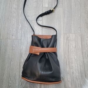 JP Ourse Madison Avenue Leather Bucket Bag